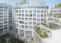 Projet Montaigne, réaménagement de bureaux